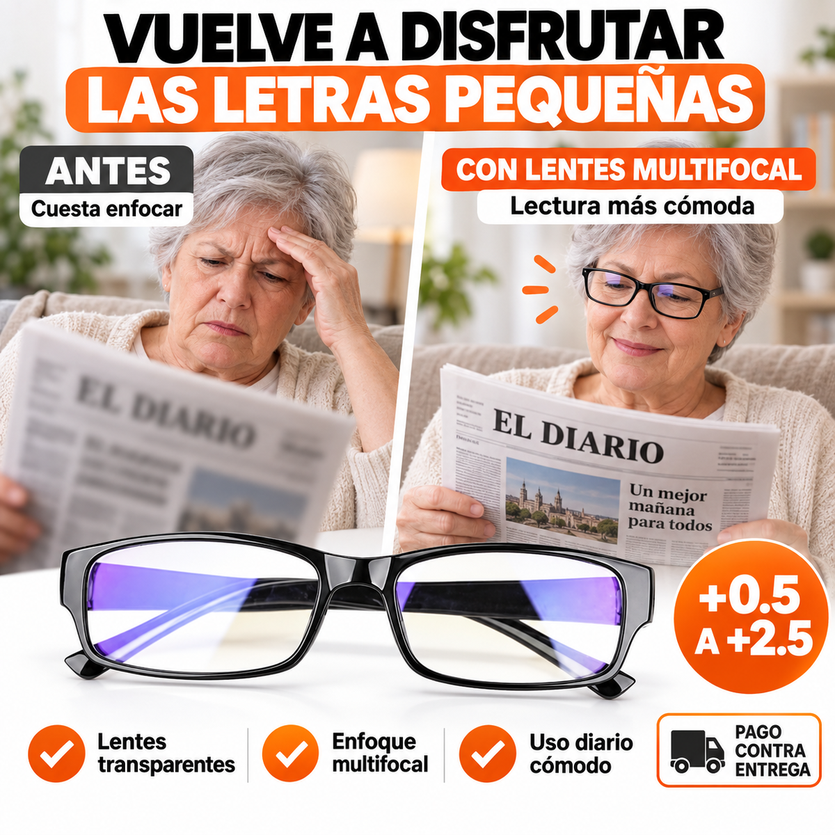 Lentes One Power Enfoque Automatico